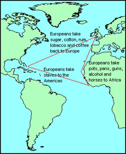 slave trade route